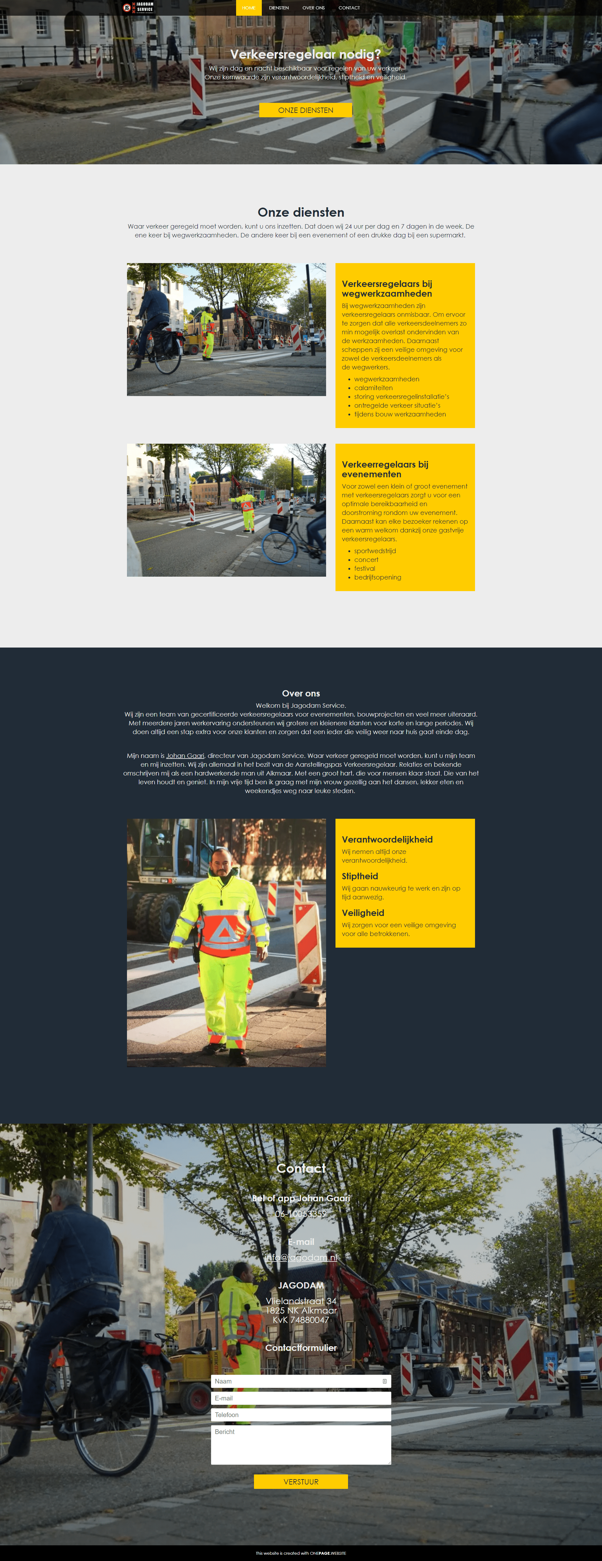 One page website 2